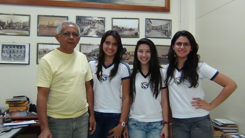 Cristovam Sena, Sabrina Corrêa, Adriana Rodrigues e Laís Mota